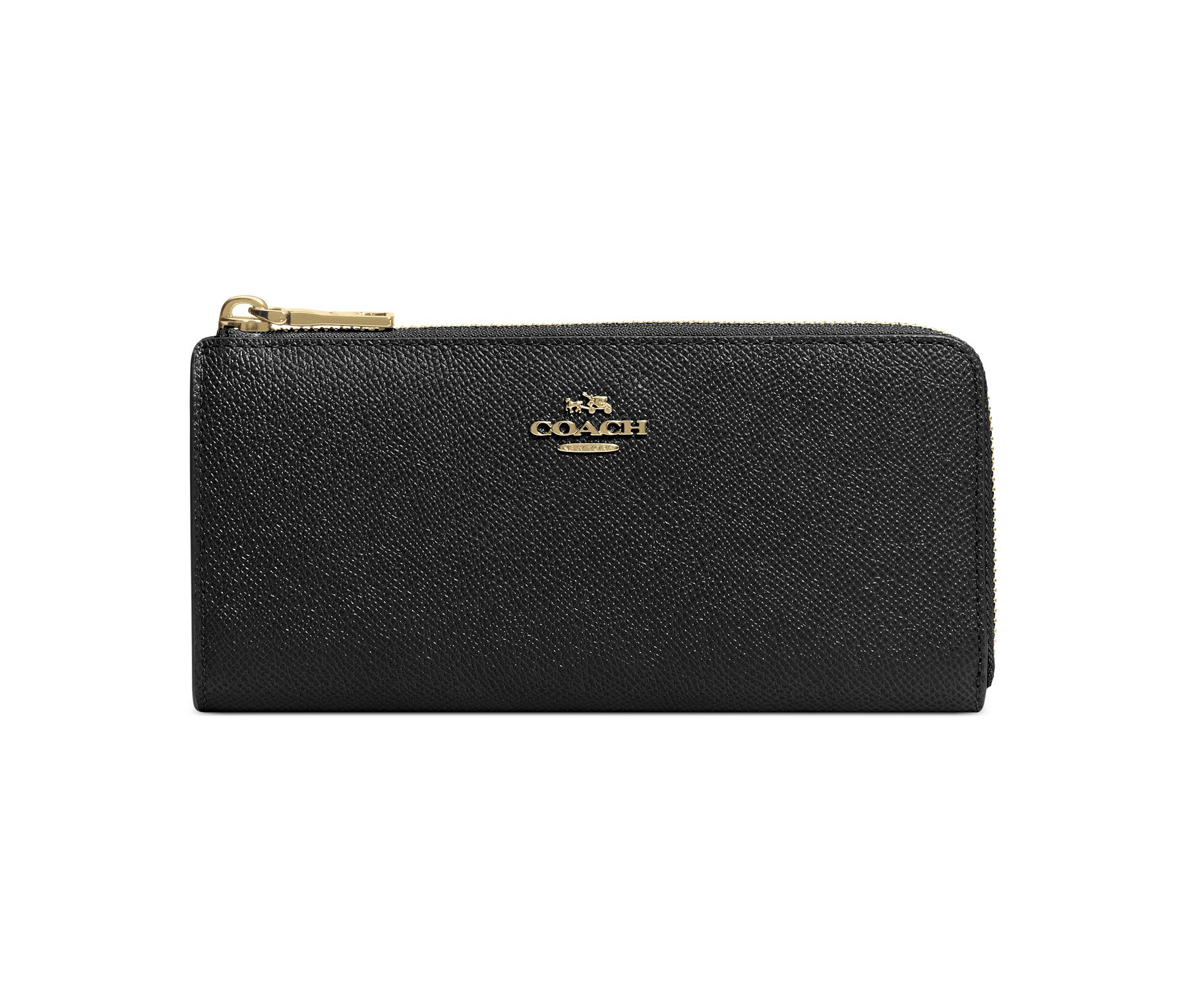 กระเป๋า coach in style textured slim wallet หนังแท้ embossed zip 52333 กระเป๋า coach in style textured slim wallet หนังแท้ embossed zip 52333