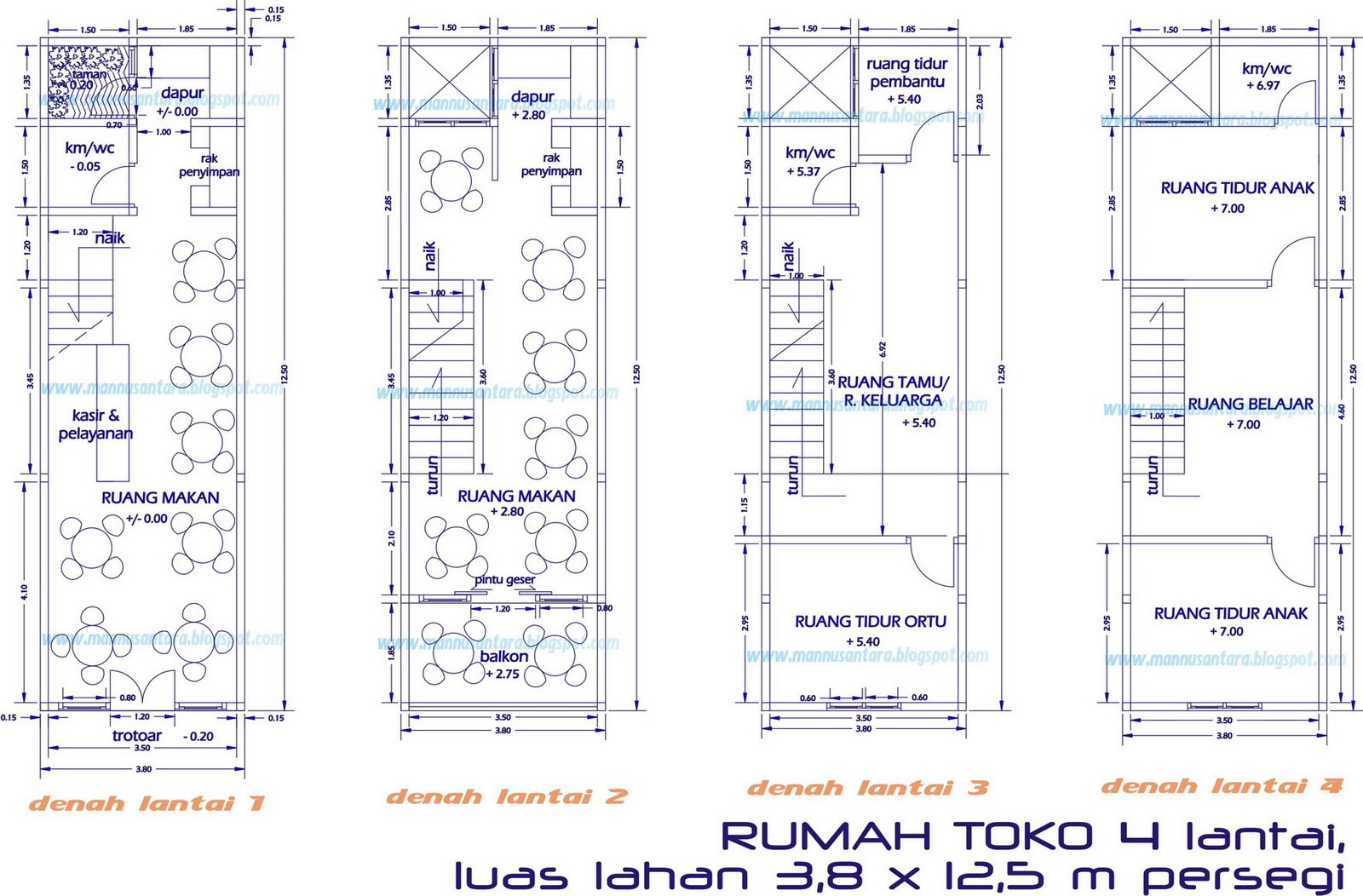 -kosan atas lahan 10x14m, Desain eksterior rumah mungil part 2. rumah 