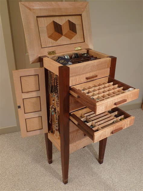 jewelry armoire finewoodworking