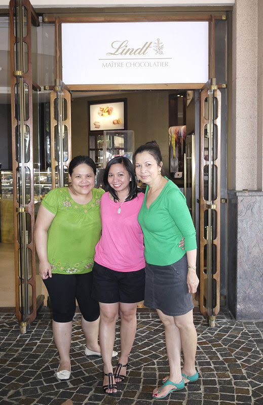 Lindt Cafe with friends