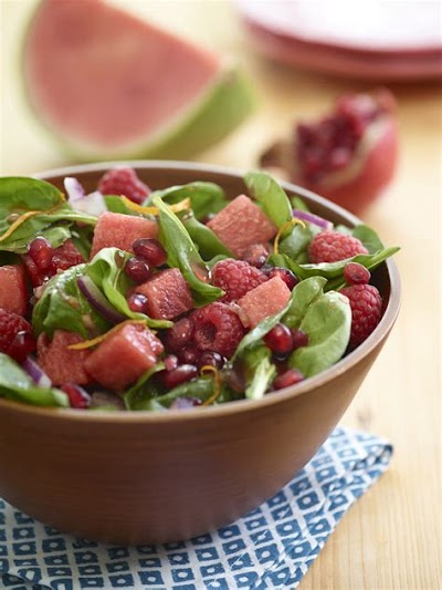 Refreshing Watermelon And Pomegranate Salad Recipe