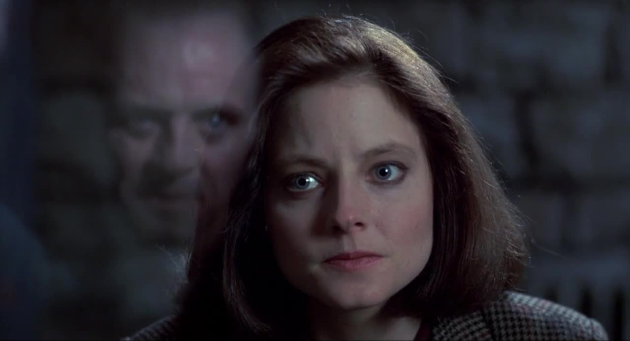 Screen Shot Of Hollywood Movie The Silence of the Lambs (1991) In Hindi English Full Movie Free Download And Watch Online at worldfree4u.com