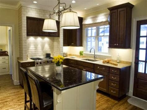 kitchen wall colors  dark cabinets  popular