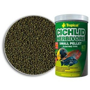  TROPICAL-CICHLID HERBIVORE SMALL PELLET 250ml