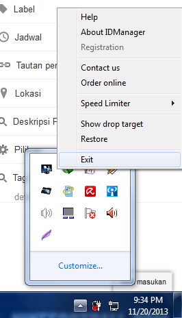icon tray IDM