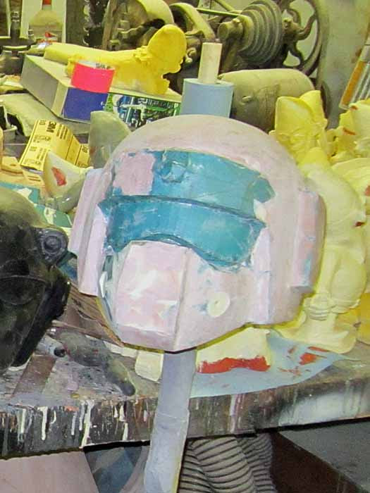 Imperial Guard Helmet Pep with Bondo