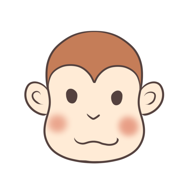 さるのイラスト かわいいフリー素材が無料のイラストレイン