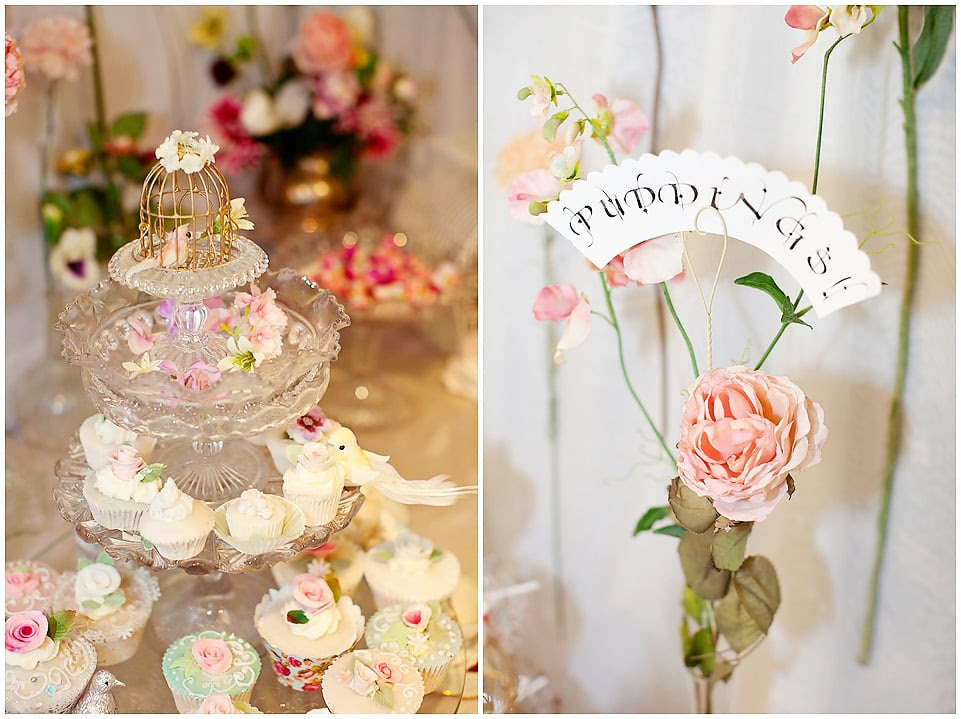 Vintage Shabby Chic Wedding Decorations by Utterly Sexy Cafe