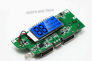 Dual USB 5V 1A 2.1A Mobile Power Bank 18650 Battery ...