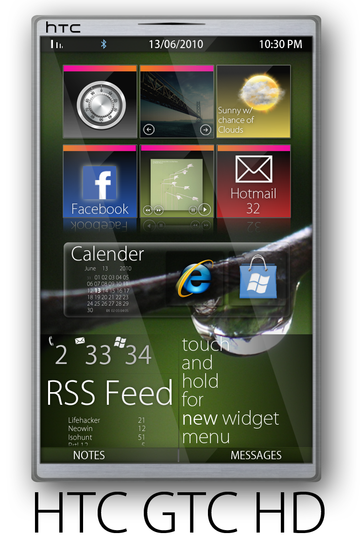 HTC GTC HC, Windows Phone 7 Handset of the Future 