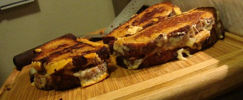 Chanterelle Grilled Cheese