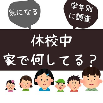 年齢別 小学生の夏休みの過ごし方 小学生の保護者100人に聞きました 年
