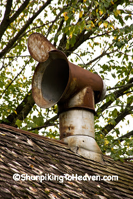 Vent on Abandoned Tobacco Barn, Vernon County, Wisconsin
