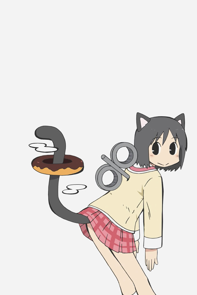 本日は日常 東雲なののiphone4 640x960 壁紙を公開しています