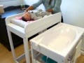 上 baignoire et table à langer bébé confort 972020