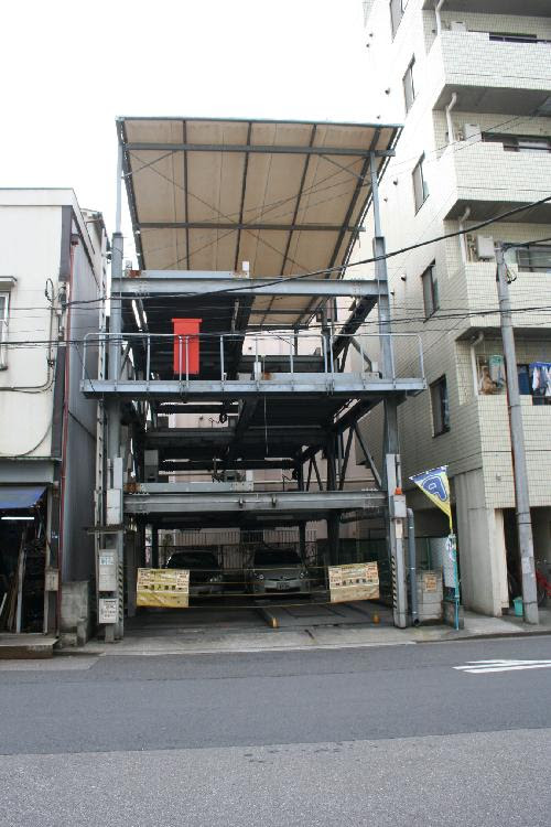 東京都墨田区立体駐車場解体