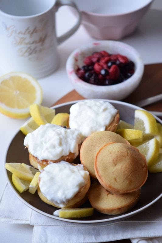Yogurt Pancake Poppers