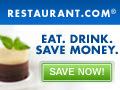 $25 Restaurant Gift Certificates for only $10!   