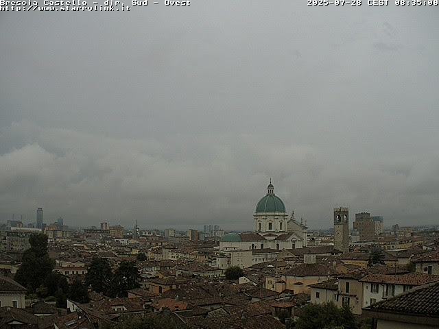Webcam dal Castello di Brescia