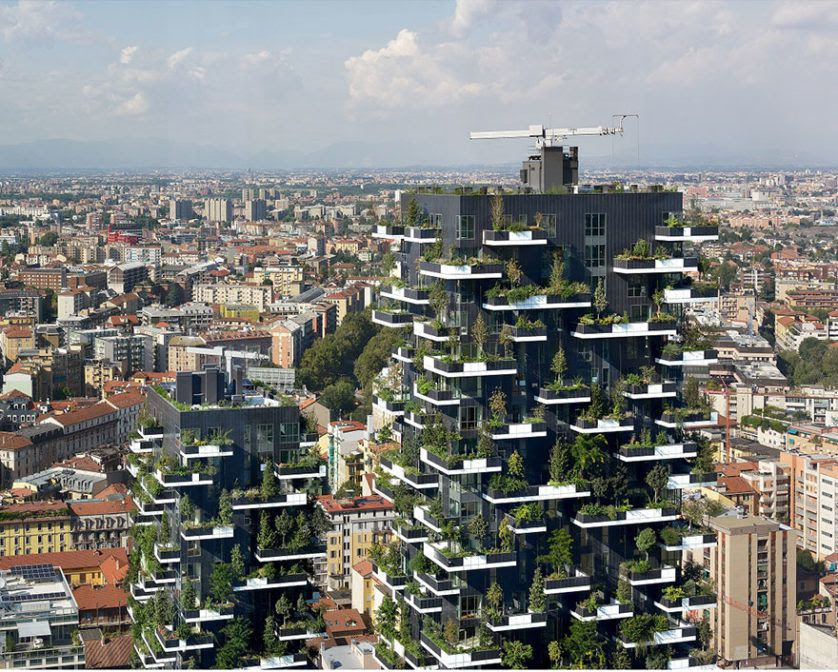 torre bosque vertical en milan