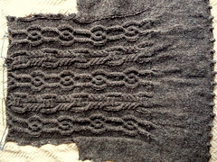 Caora Dubh back piece - blocked