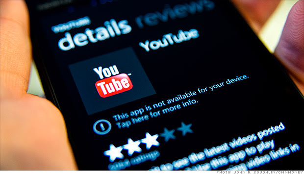 Microsoft: Google se recusa a fornecer um app completo do YouTube para Windows Phone windows phone youtube Microsoft: Google se recusa a fornecer um app completo do YouTube para Windows Phone