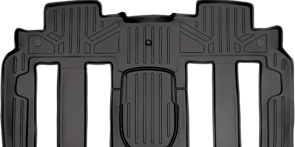 Lіmіtеd Stосk MAXLINER Custom Fit 2nd Row Black Floor Mat Set Compatible with 2007-2008 Saturn Outlook/GMC Acadia/ 2008 Buick Enclave (Only Fits with Bucket Seats on The 2nd Row)