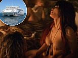 O Queenscliff Ferry, ao sul de Melbourne, foi palco de uma orgia atrevida (retratada) na série de drama da HBO "The Leftovers"