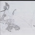Desene In Creion Simple - Desene de Craciun in creion - Inedit : Desene în creion cu mărțișoare/ desene primăvară colaj.