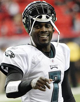 'I will never forget this game. I will never forget coming back to the city of Atlanta,' Michael Vick says. (AP)