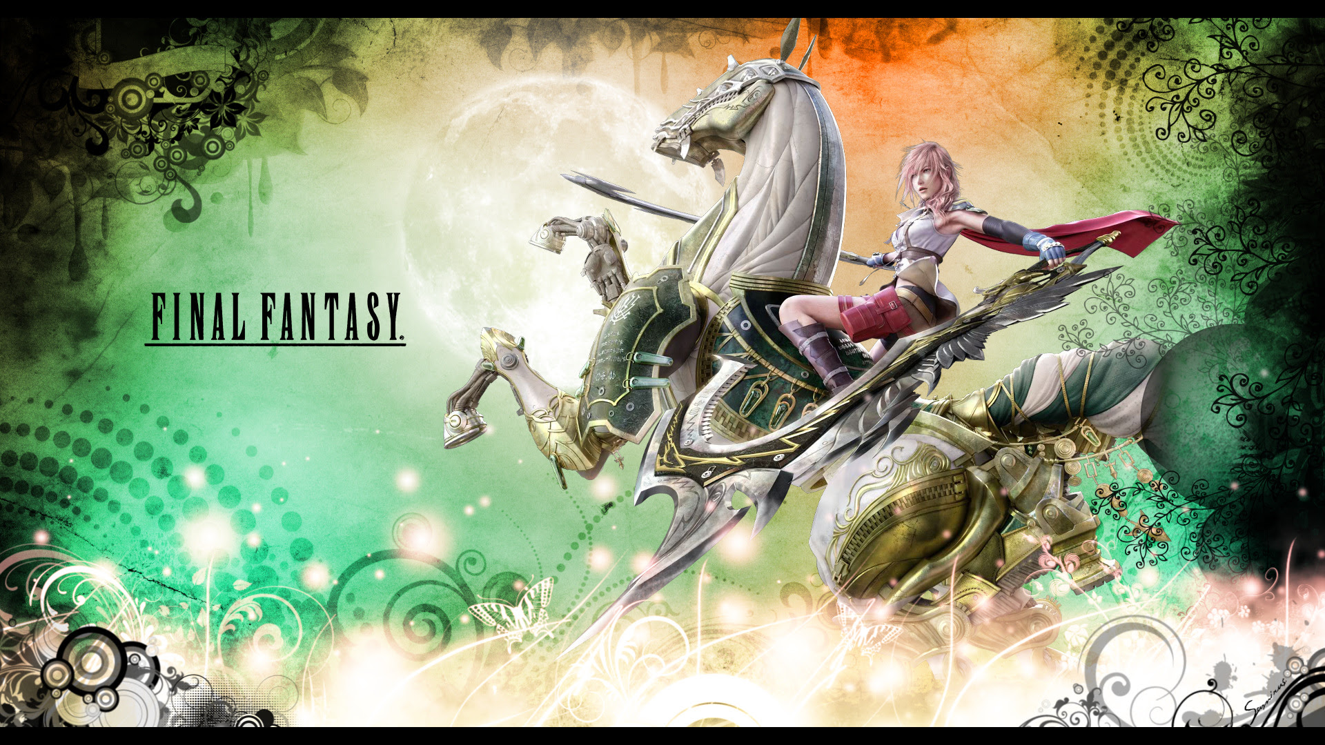 Lightning Ff Xiii Wallpaper And Scan Gallery Minitokyo