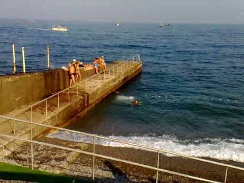 Алушта берег
