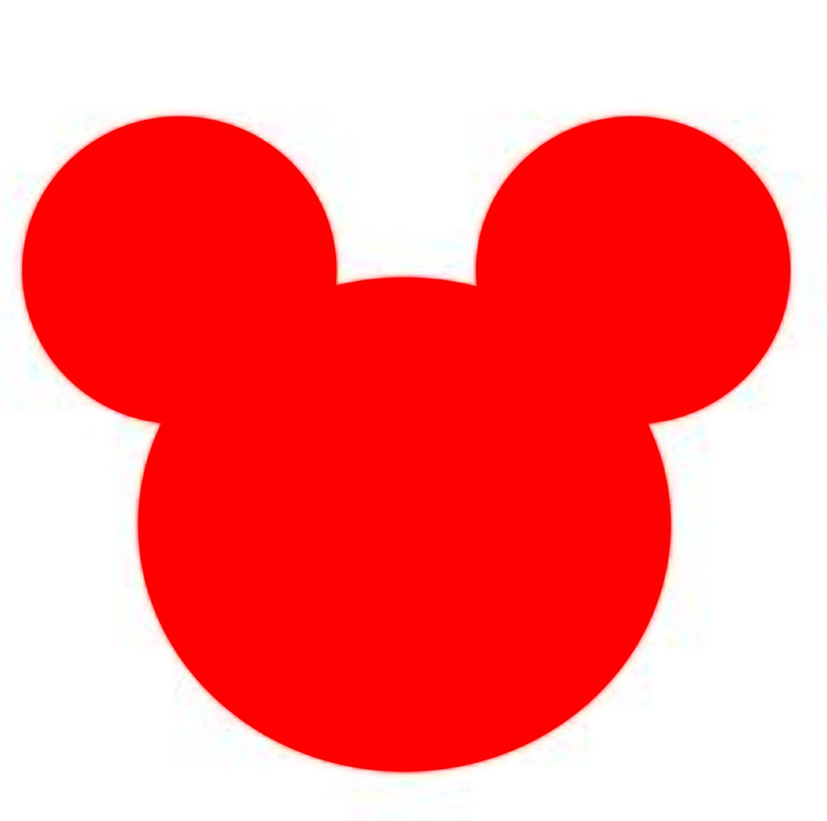 Download Free Mickey Mouse Head Silhouette Vector, Download Free ...
