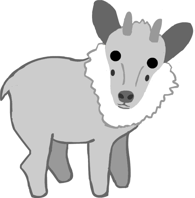 鹿 カモシカ イラスト Gif Jpg 無料