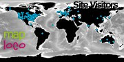 Locations of Site Visitors