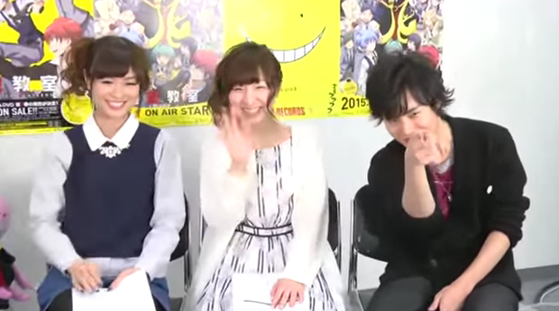 声優動画 算数の問題を解く暗殺教室キャストwwwwwwwwwwww 七色声優