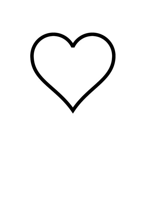  free printable heart templates diy 100 ideas printable heart stencil
