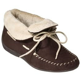 Women's Xhilaration® Shyla Moccasin Booties - Brown Women's Xhilaration® Shyla Moccasin Booties - Brown