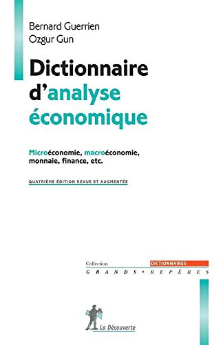 dictionnaire d'analyse economique