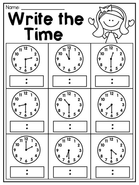  first grade time worksheets hour half hour quarter hour first