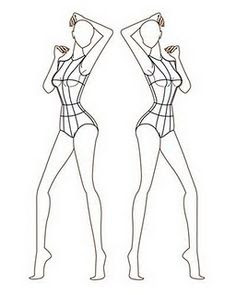 22+ CROQUIS FOR FASHION DESIGN on Pinterest | Female Fashion, Male Fashion