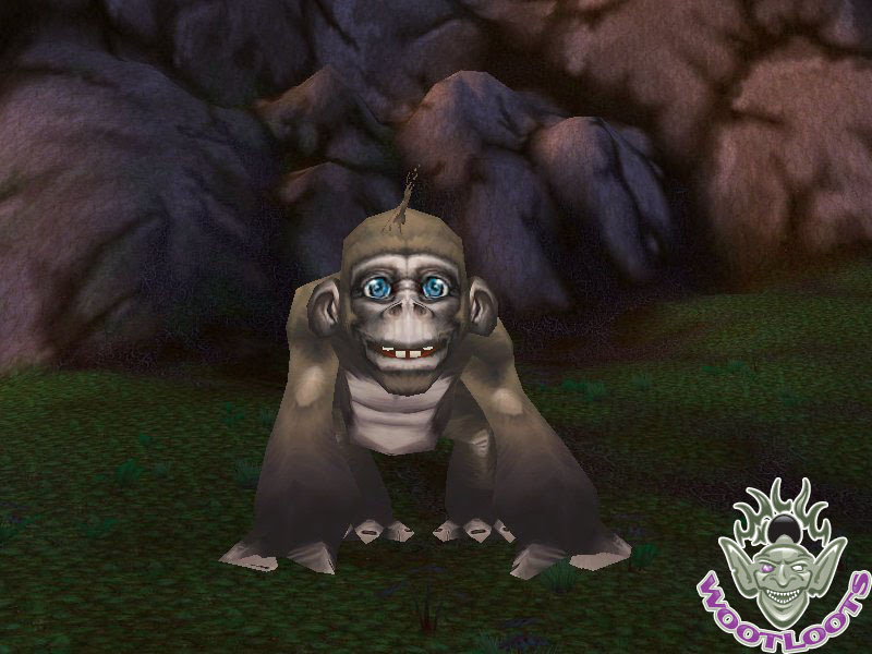  Loot Card Banana Charm Pet World of Warcraft WoW TCG Chimp Monkey