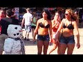 funny snow man