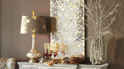 Pier One Mirrored Wall Decor