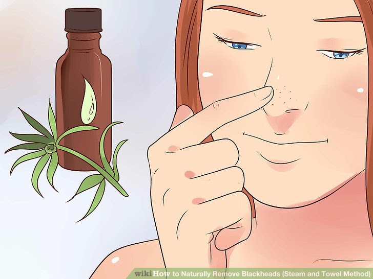 Naturally Remove Blackheads (Steam and Towel Method) Step 7 Version 2.jpg