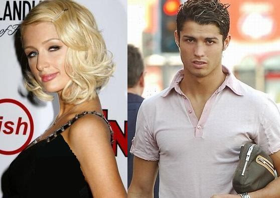 Cristiano Ronaldo & Paris Hilton
