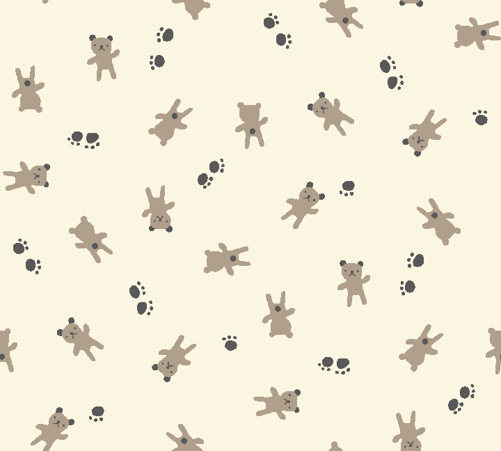 03 熊と足跡の壁紙 元画像 無料素材 壁紙tank