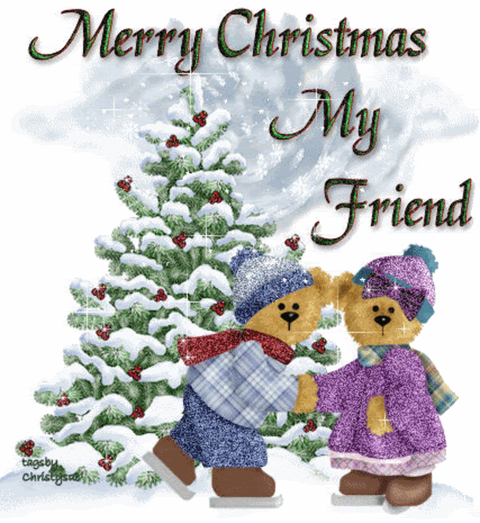Merry Christmas My Friend Pictures, Photos, and Images for Facebook