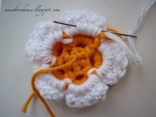 Crochet flower