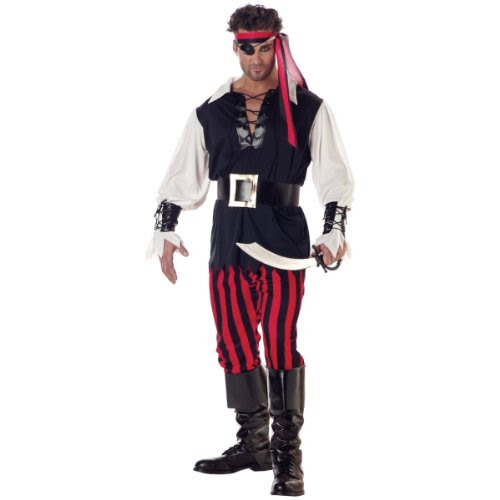 Check price Adult Men's Plus Size Cutthroat Pirate Costume (48-52)
